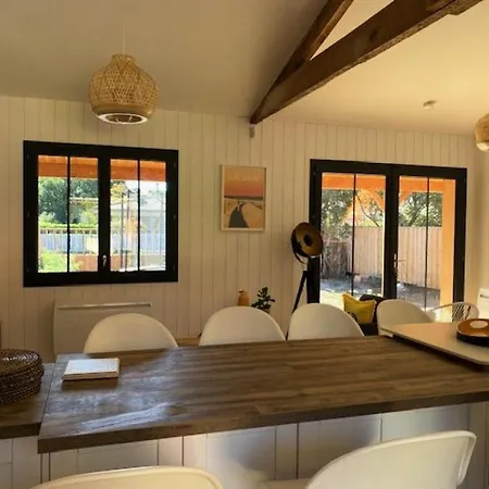 03280-lacanau - Proche Du Magnifique Avec Piscine Privee Pour 7 Personnes Mae-0491 Villa *